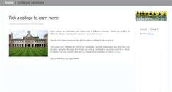 Desktop Screenshot of oxbridgecolleges.com